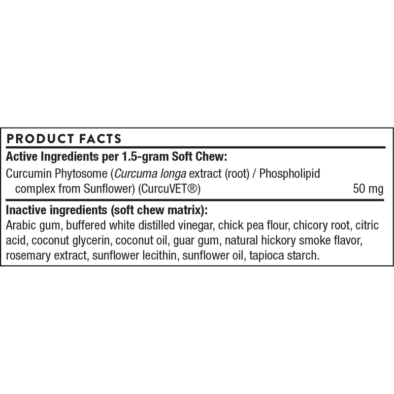 CurcuVET-SA50 (Curcumin Phytosome) (90 Soft Chews)