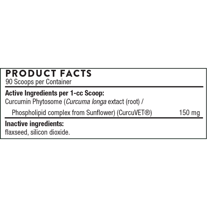 CurcuVET-SA150-Vitamins & Supplements-Thorne Vet-90 Soft Chews-Pine Street Clinic