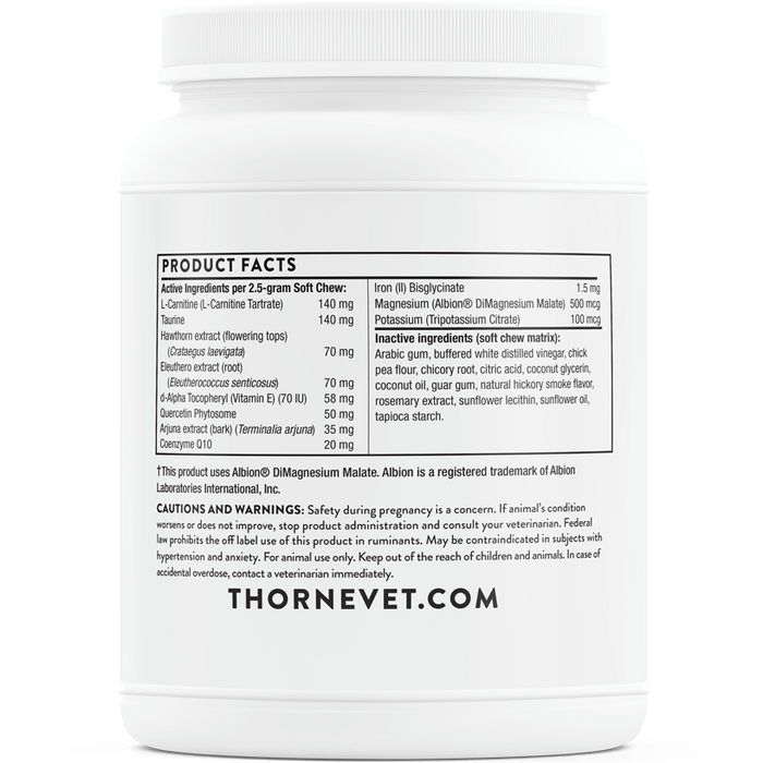 Bio-Cardio-Vitamins & Supplements-Thorne Vet-90 Soft Chews-Pine Street Clinic