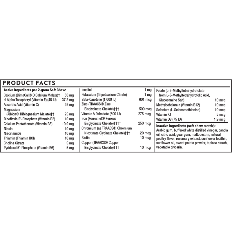 Canine Basic Nutrients (90 Soft Chews)