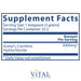 Acetyl L-Carnitine Powder (100 Grams Powder)-Vitamins & Supplements-Vital Nutrients-Pine Street Clinic