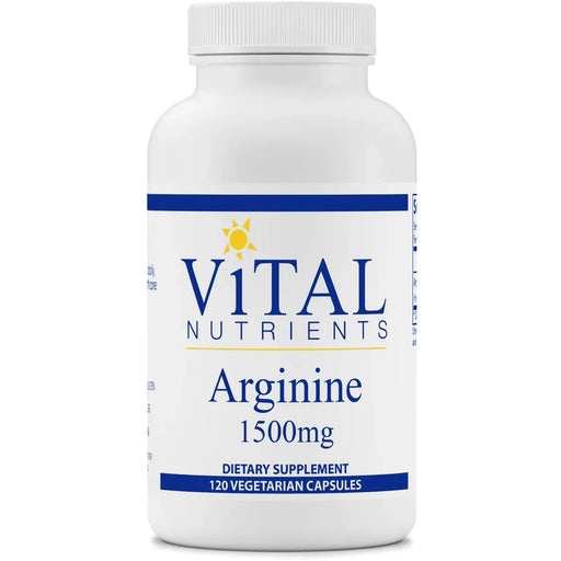 Arginine 1500 mg (120 Capsules)-Vital Nutrients-Pine Street Clinic