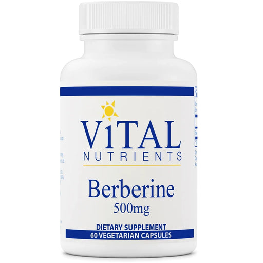 Berberine (500 mg) (60 Capsules)-Vital Nutrients-Pine Street Clinic