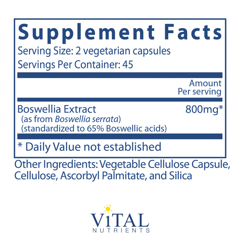 Boswellia Extract 400 mg (90 Capsules)
