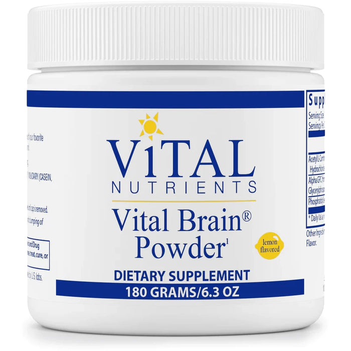 Vital Brain Powder-Vitamins & Supplements-Vital Nutrients-180 Grams-Pine Street Clinic