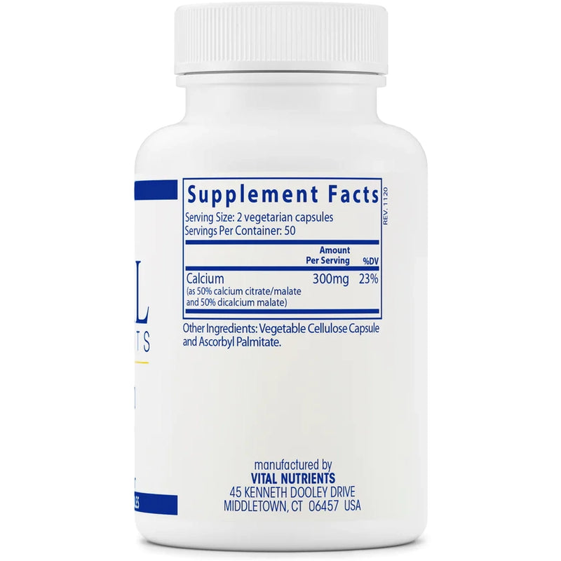 Calcium (citrate/malate) (150 mg) (100 Capsules)