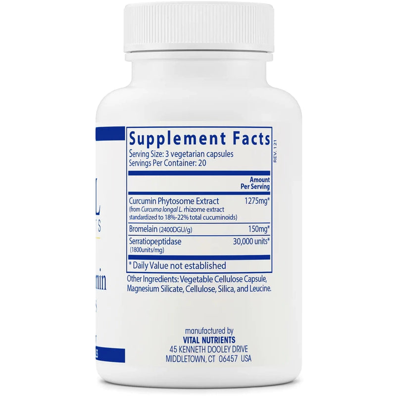 Phyto-Curcumin Plus Enzymes (60 Capsules)