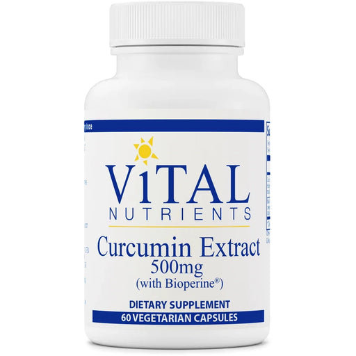 Curcumin Extract 500 mg (60 Capsules)-Vital Nutrients-Pine Street Clinic