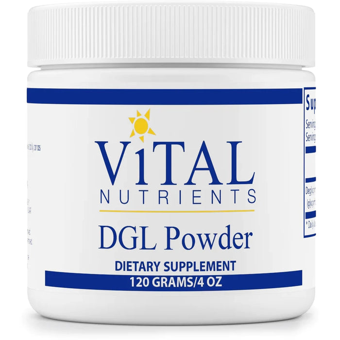 DGL Powder 120 grams (120 Grams Powder)-Vitamins & Supplements-Vital Nutrients-Pine Street Clinic