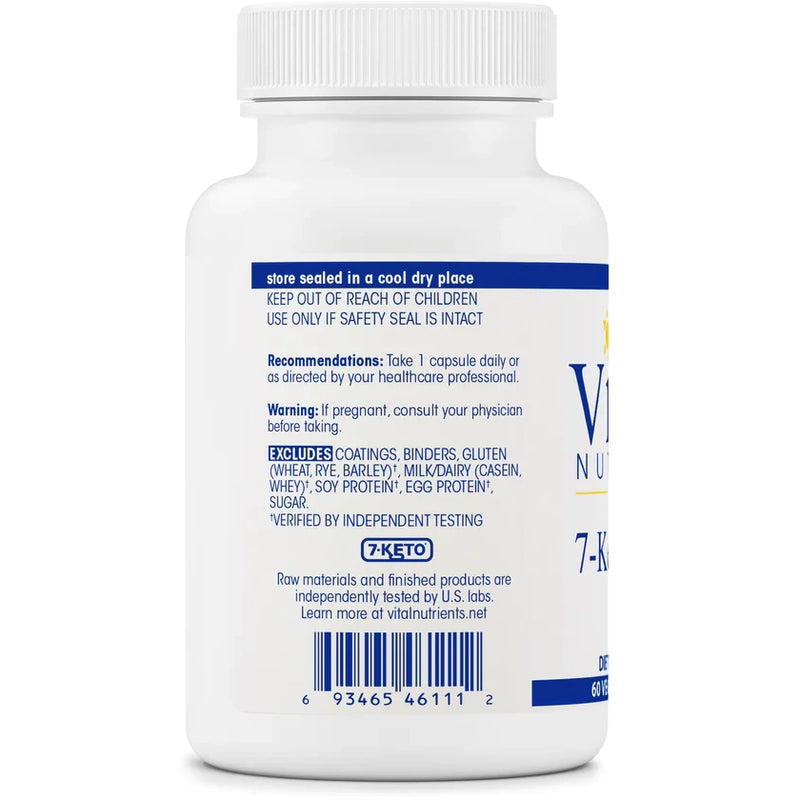 7-Keto DHEA 100 mg (60 Capsules)