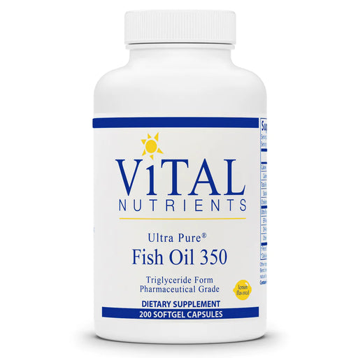 Ultra Pure Fish Oil 350-Vitamins & Supplements-Vital Nutrients-200 Softgels-Pine Street Clinic