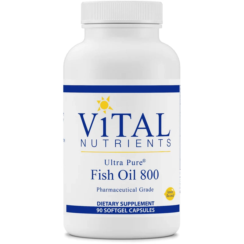 Ultra Pure Fish Oil 800 Lemon (90 Softgels)