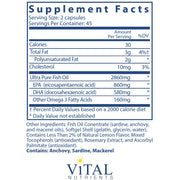 Ultra Pure Fish Oil 800 Lemon (90 Softgels)