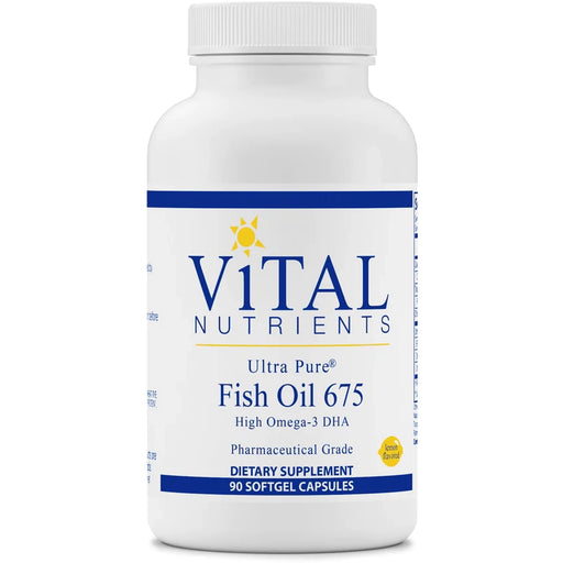 Ultra Pure Fish Oil 675 (90 Softgels)-Vitamins & Supplements-Vital Nutrients-Pine Street Clinic