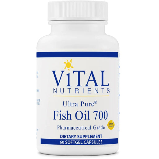 Ultra Pure Fish Oil 700-Vitamins & Supplements-Vital Nutrients-60 Softgels-Pine Street Clinic