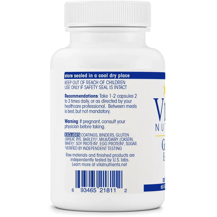 Green Tea Extract 80%-Vitamins & Supplements-Vital Nutrients-120 Capsules-Pine Street Clinic