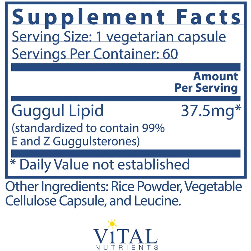 Guggul E&Z 99% Extract (60 Capsules)