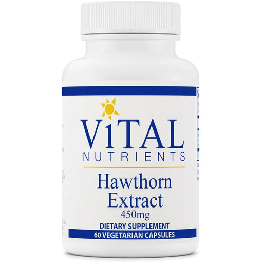 Hawthorn Extract 450 mg (60 Capsules)-Vitamins & Supplements-Vital Nutrients-Pine Street Clinic