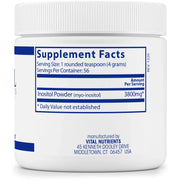 Inositol Powder (225 Grams / 7.94 Ounce Powder)