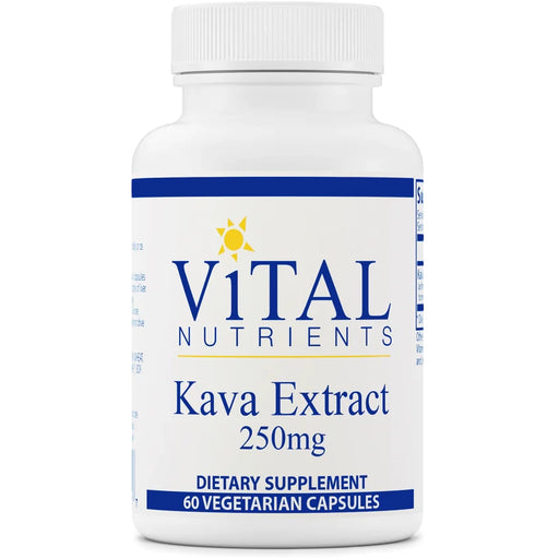 Kava Extract 250 mg (60 Capsules)-Vitamins & Supplements-Vital Nutrients-Pine Street Clinic