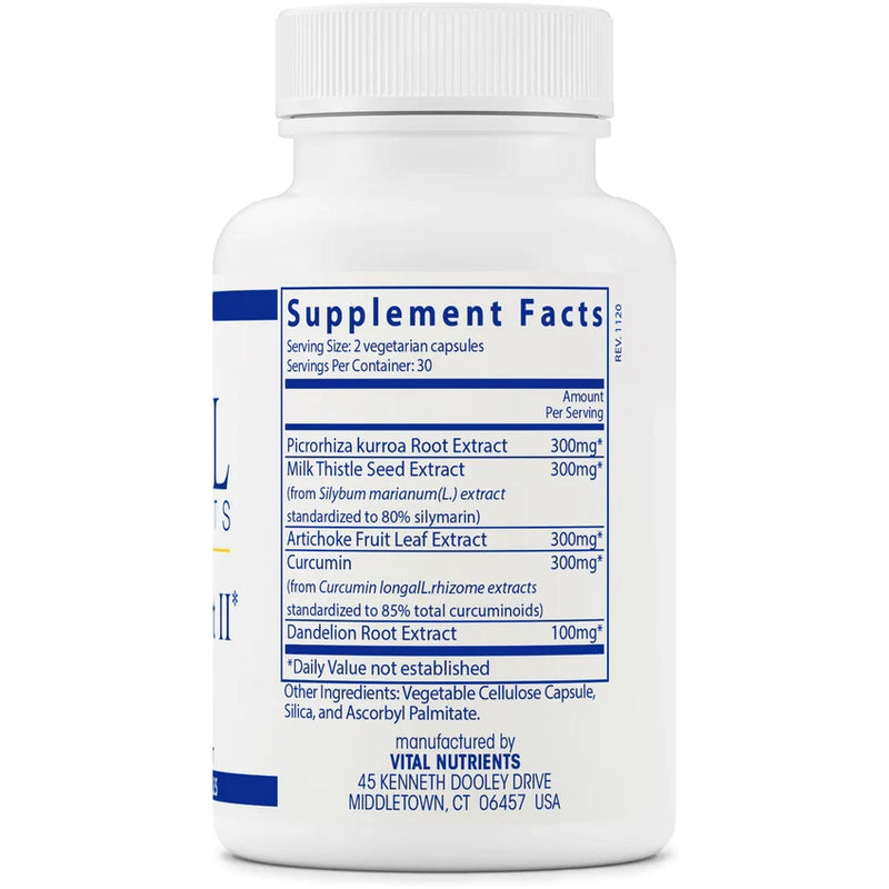 Liver Support II (with Picrorhiza) (60 Capsules)