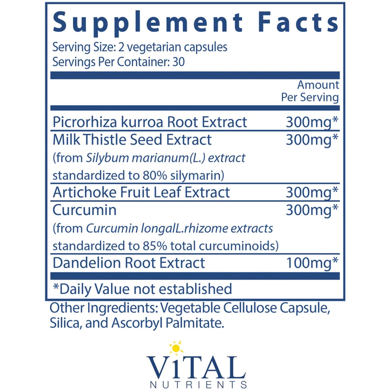 Liver Support II (with Picrorhiza) (60 Capsules)