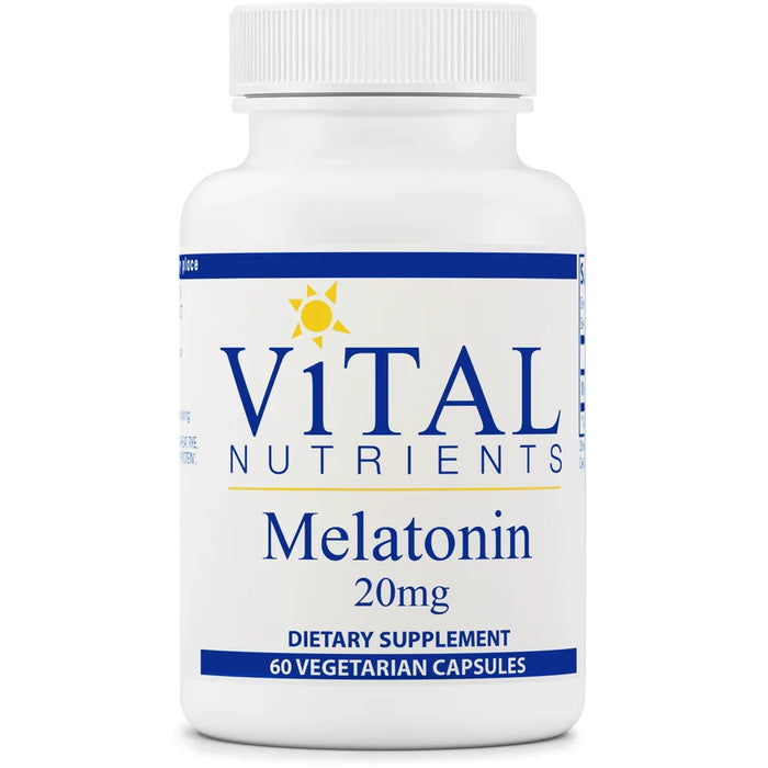 Melatonin 20 mg (60 Capsules)-Vitamins & Supplements-Vital Nutrients-Pine Street Clinic