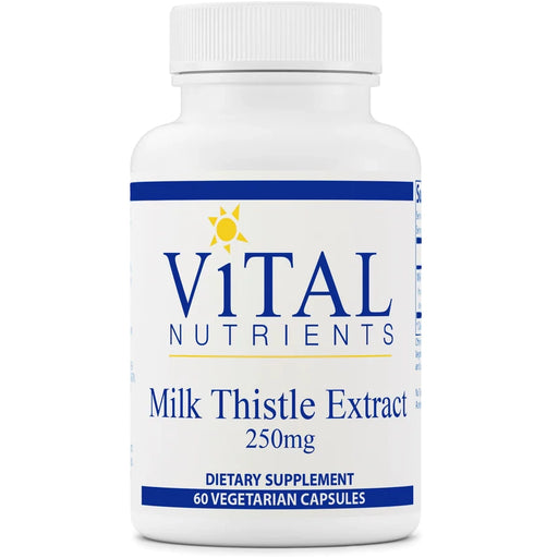 Milk Thistle Extract 250mg (60 Capsules)-Vitamins & Supplements-Vital Nutrients-Pine Street Clinic
