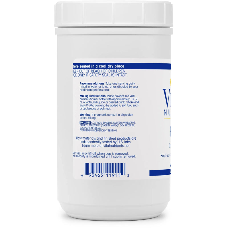 ProVeg Organic Pea Protein Vanilla (524 Grams Powder)