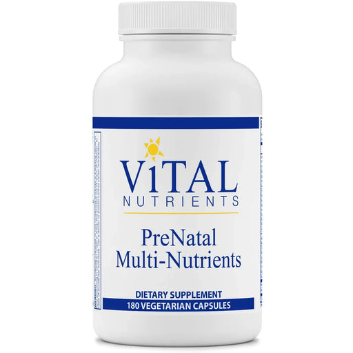 PreNatal Multi-Nutrients (180 Capsules)-Vitamins & Supplements-Vital Nutrients-Pine Street Clinic