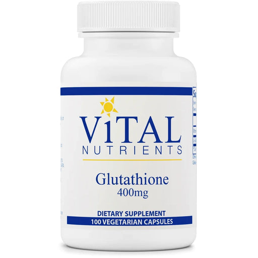 Vital Nutrients - Glutathione 100 Capsules 400 mg Vital Nutrients - Glutathione 100 Capsules 400 mg