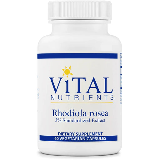 Rhodiola rosea 3%-Vitamins & Supplements-Vital Nutrients-60 Capsules-Pine Street Clinic
