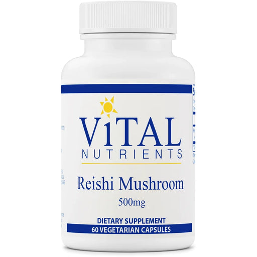 Reishi Mushroom 500 mg (60 Capsules)-Vitamins & Supplements-Vital Nutrients-Pine Street Clinic
