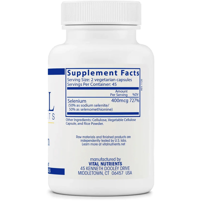 Selenium 200 mcg (90 Capsules)