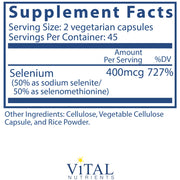 Selenium 200 mcg (90 Capsules)