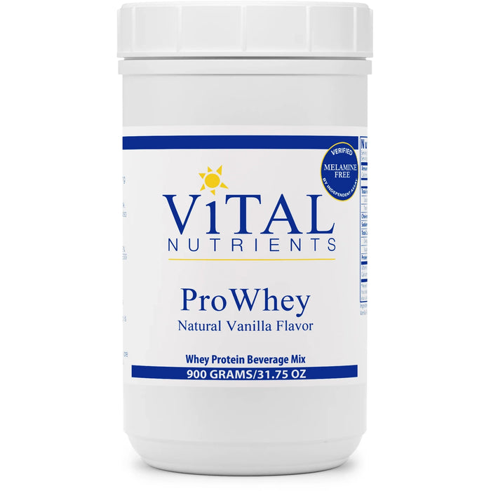 ProWhey Natural Vanilla Flavor (900 Grams Powder)-Vitamins & Supplements-Vital Nutrients-Pine Street Clinic
