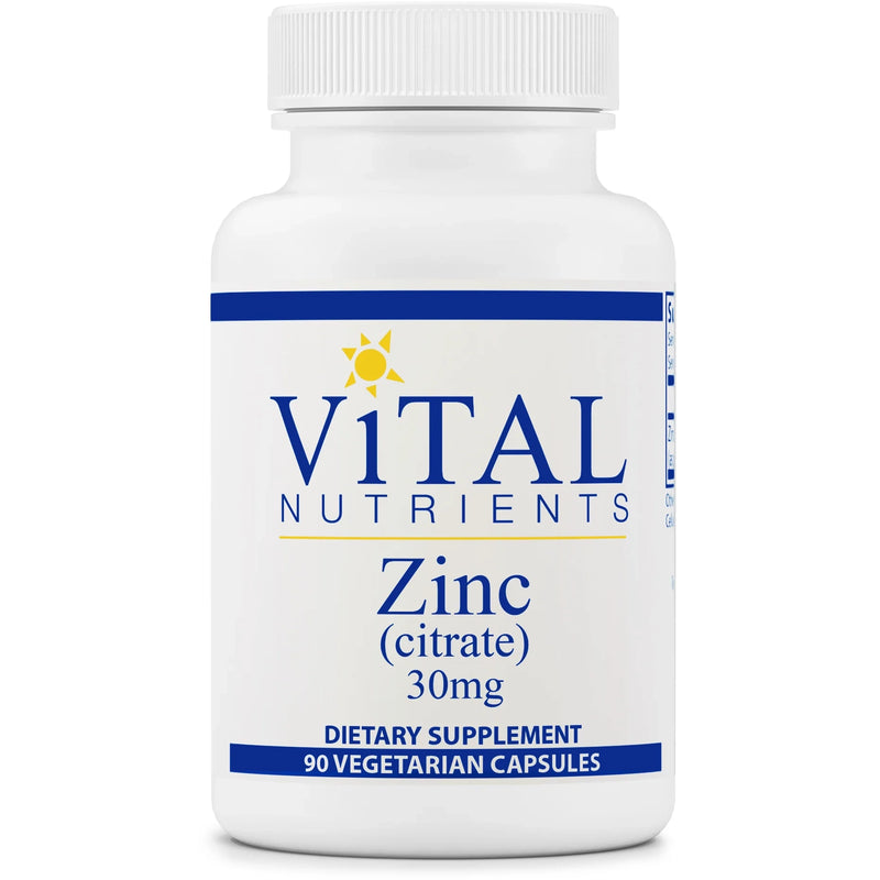 Zinc (citrate) (30 mg) (90 Capsules)