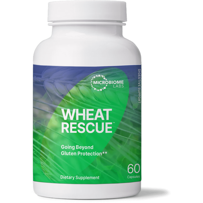 WheatRescue (60 Capsules)-Vitamins & Supplements-Microbiome Labs-Pine Street Clinic