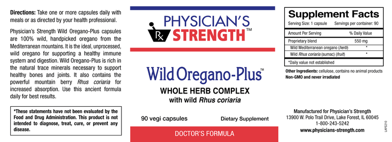 Wild Oregano-Plus (90 Capsules)