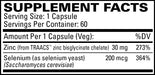 Zinc Plus Selenium (60 Capsules)-Vitamins & Supplements-EuroMedica-Pine Street Clinic