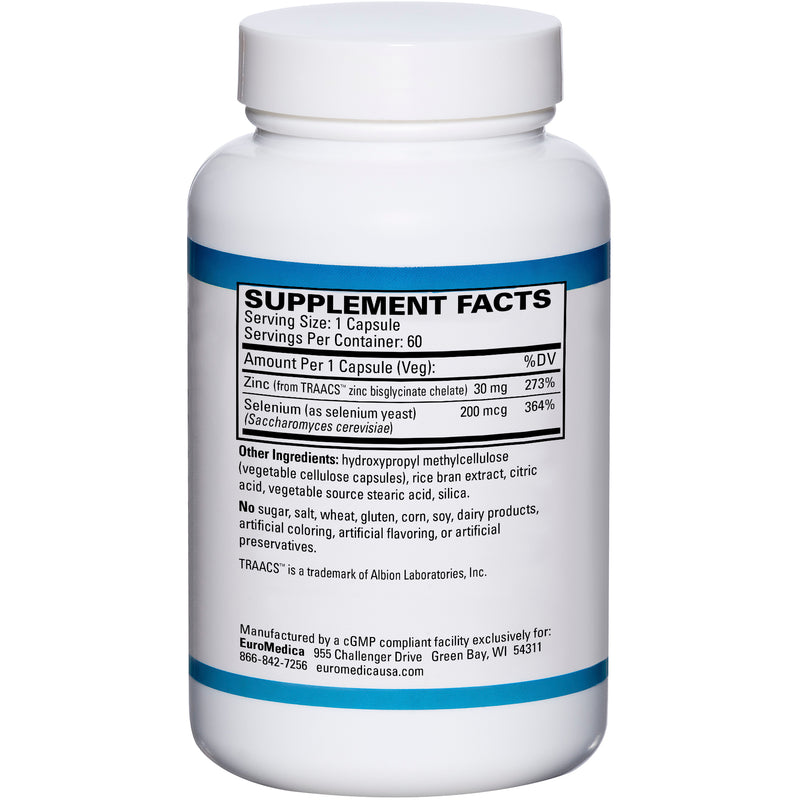 Zinc Plus Selenium (60 Capsules)