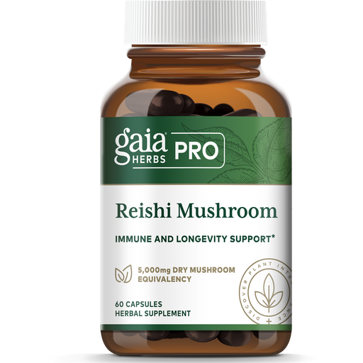Reishi Mushroom (60 Capsules)-Vitamins & Supplements-Gaia PRO-Pine Street Clinic