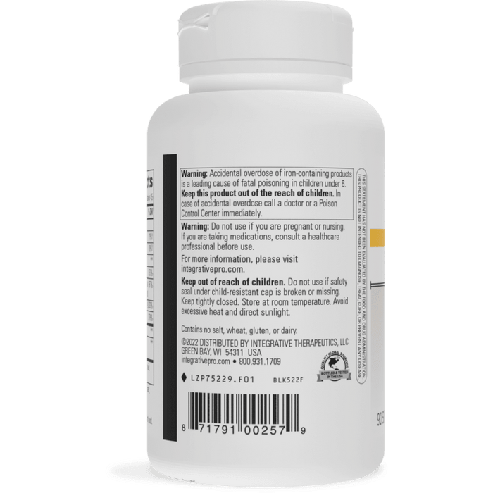 Iron Complex (90 Softgels)-Vitamins & Supplements-Integrative Therapeutics-Pine Street Clinic