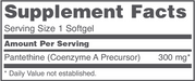 Pantethine (60 Softgels)