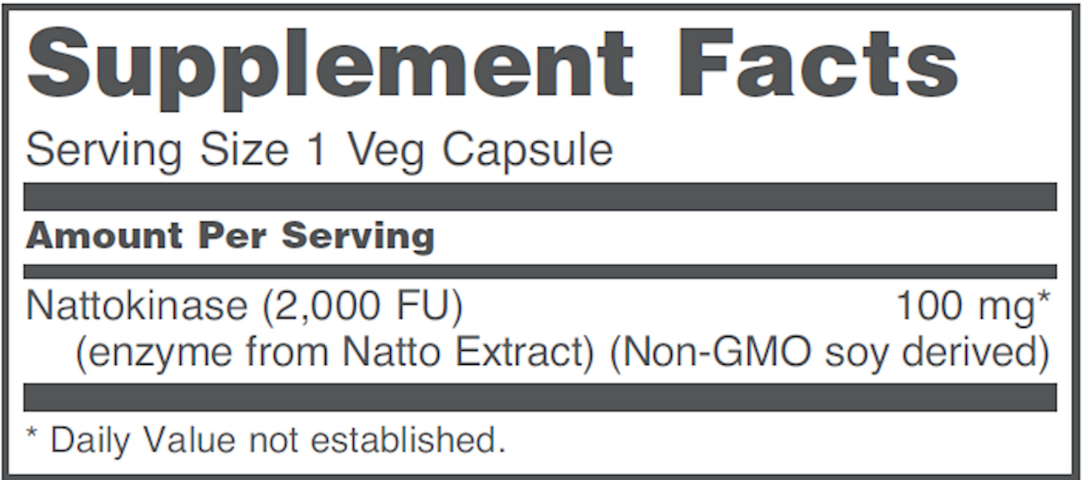 Nattokinase (60 Capsules)