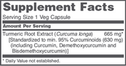 Curcumin Turmeric Root Extract (60 Capsules)