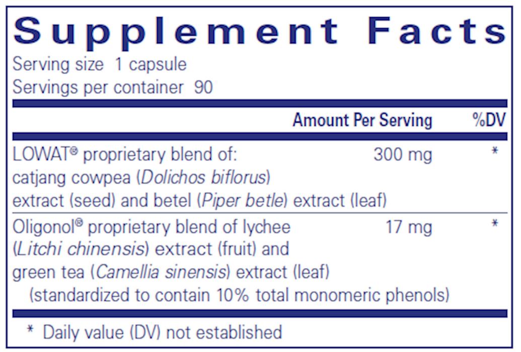 AdipoLean II (90 Capsules)-Vitamins & Supplements-Pure Encapsulations-Pine Street Clinic