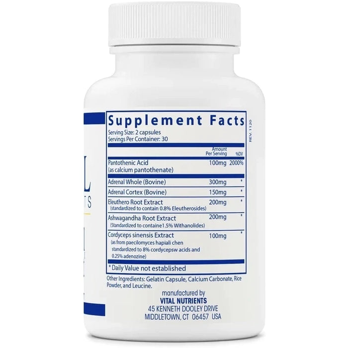 Vital Nutrients Adrenal Support Pine Street Clinic Vital nutrients adrenal support pine street clinic
