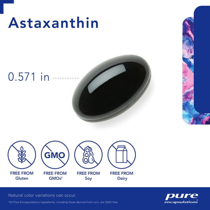 Astaxanthin-Vitamins & Supplements-Pure Encapsulations-60 Softgels-Pine Street Clinic