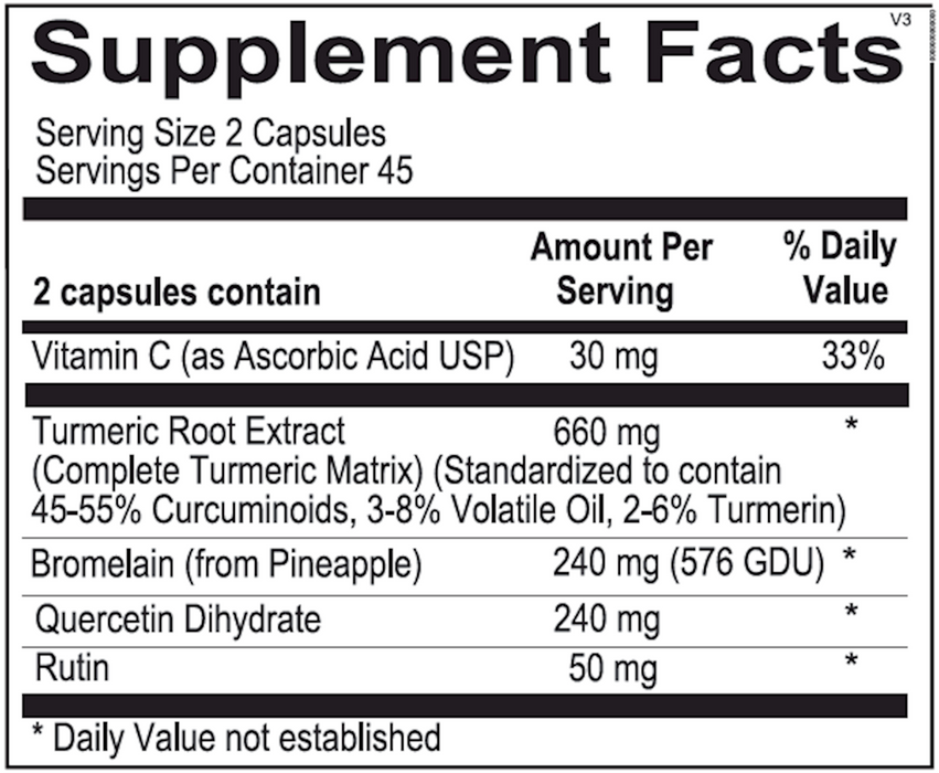 Traumeric (90 Capsules)-Vitamins & Supplements-Ortho Molecular Products-Pine Street Clinic